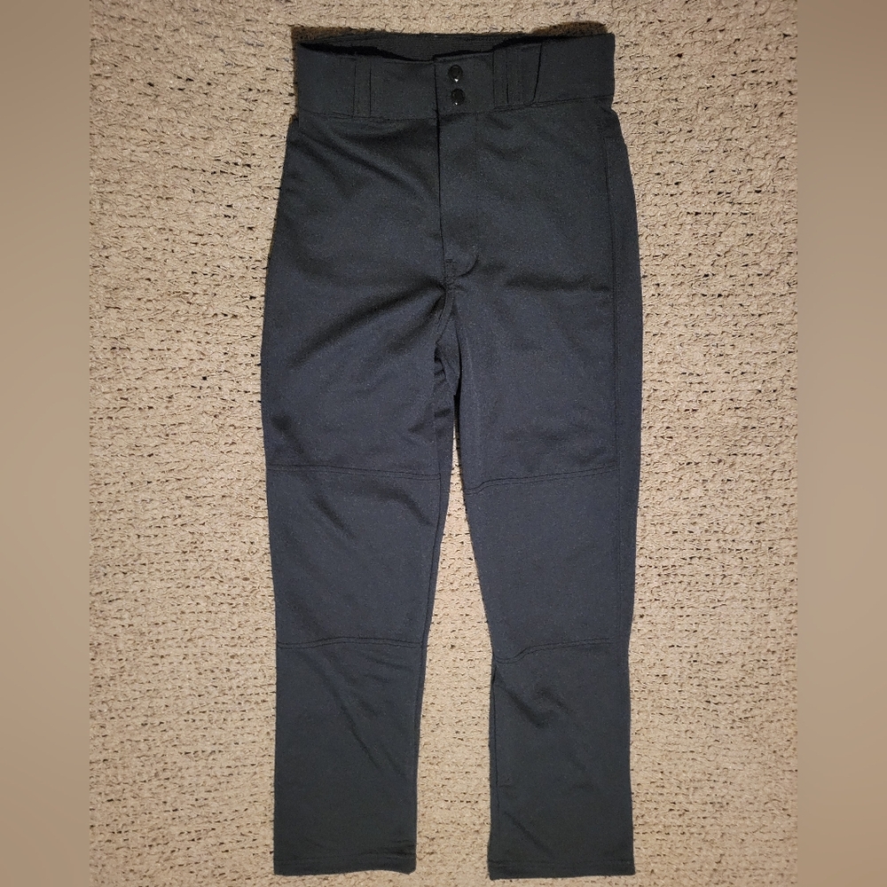 NWOT GIRLS CHAMPRO BASEBALL PANTS BLACK SIZE L